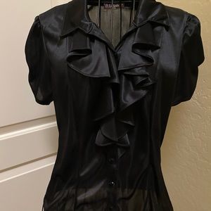 La Scala Black Blouse